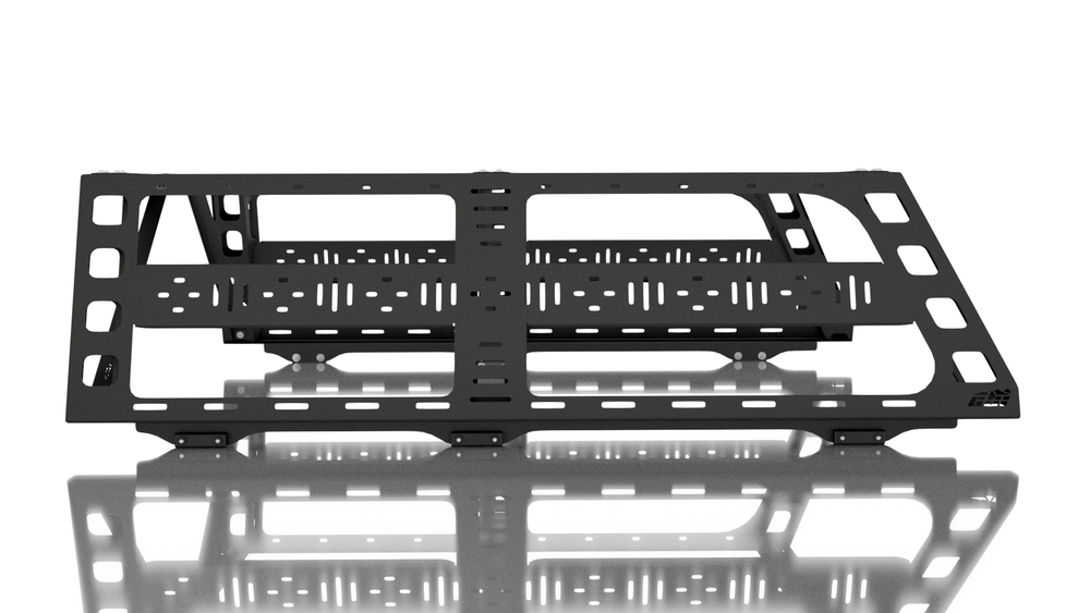 CBI Offroad Fab Cab Height Rack for Ford F150 2004 to 2021 Model side view