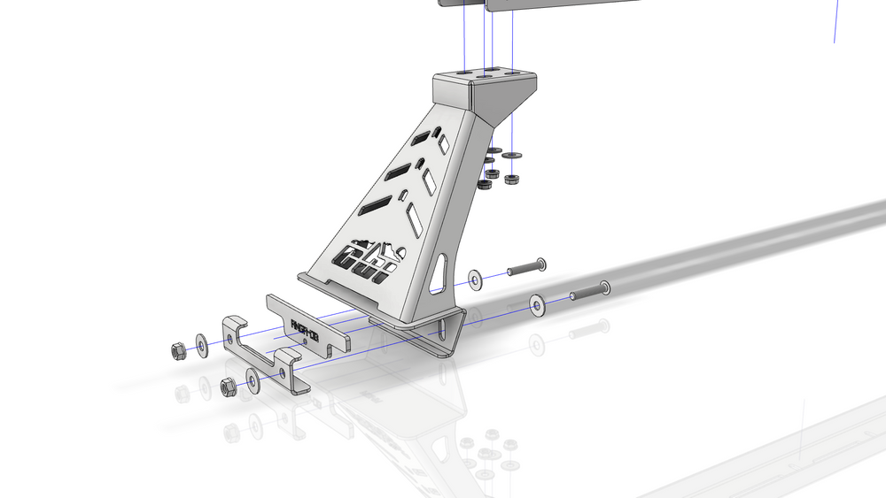 Parts Guide for Overland Bed Bar CBI Offroad Fab