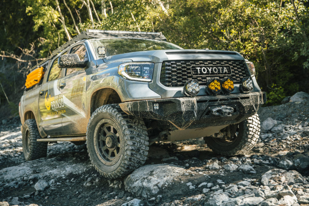 2nd Generation Toyota Tundra Overland Rock Sliders by CBI Offroad