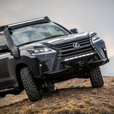 CBI Covert Front Bumper For Lexus LX570 2019-2021 Front View 