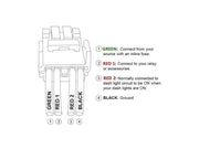 Cali Raised LED Small Style Toyota OEM LED Light Bar Switch
