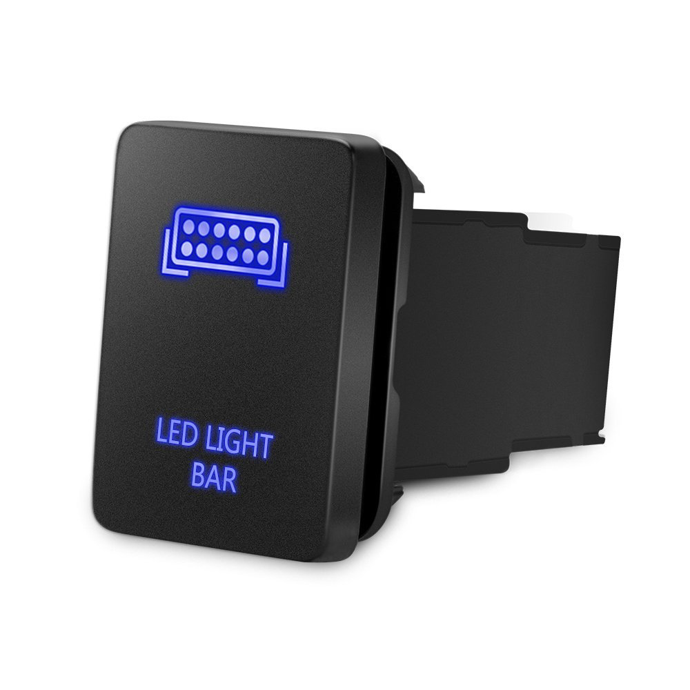 Blue Cali Raised LED Light Bar Small Style 
