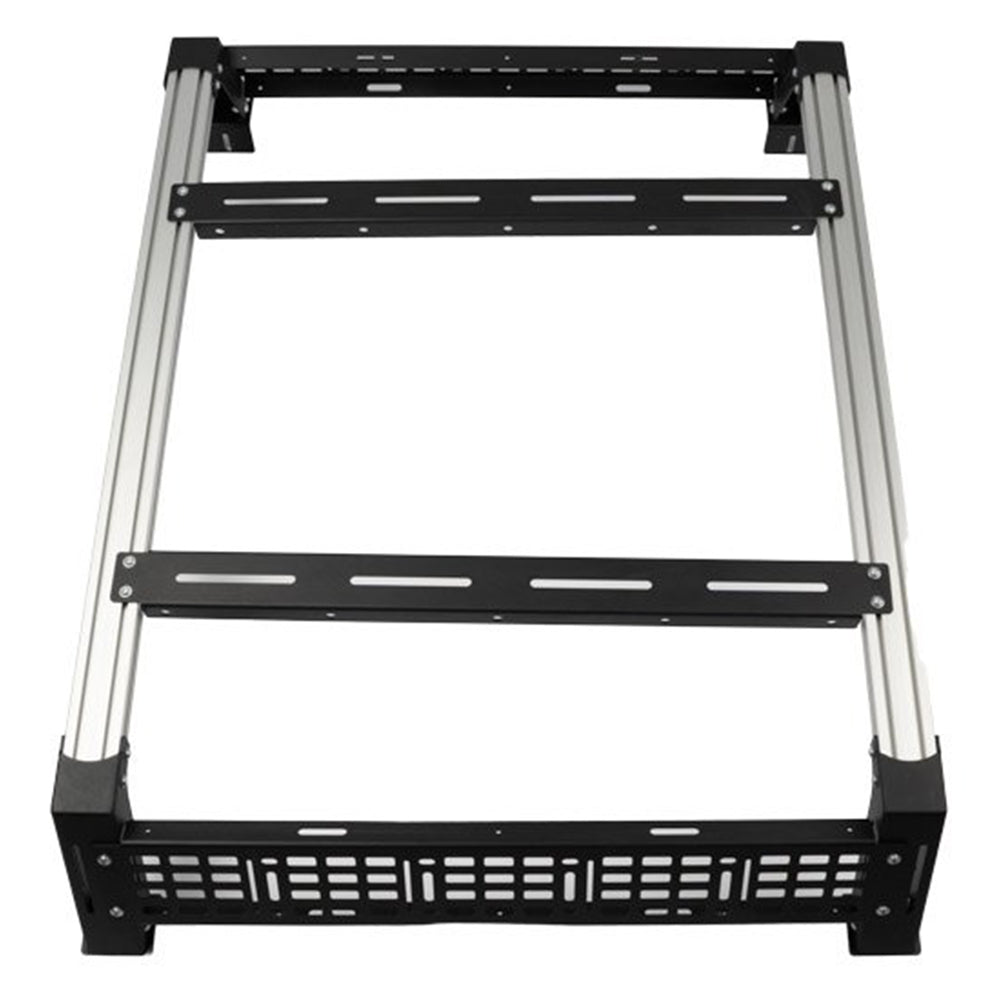 Cali Raised LED Toyota Tacoma Overland Bed Rack 2005-2020 Top View