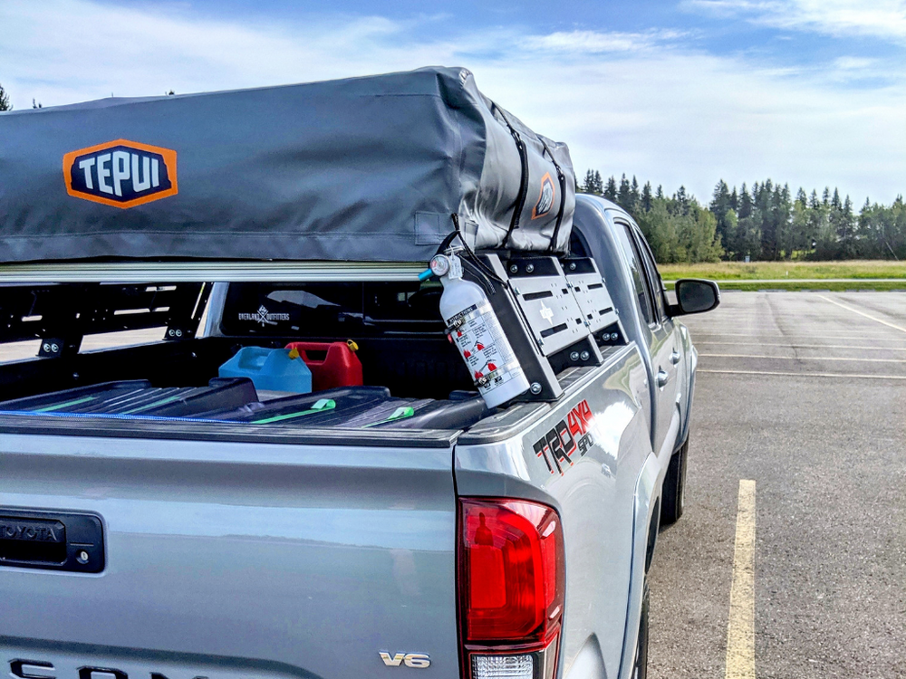 Cali Raised LED Toyota Tacoma Overland Bed Rack 2005-2020