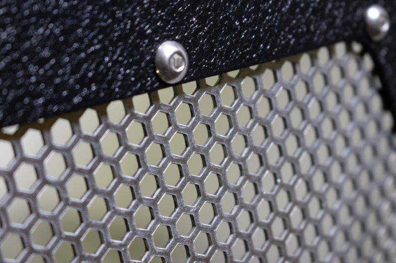 Made from 1/8in. Black Powder Coated Steel
