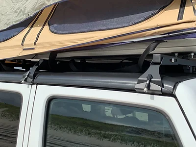 9708 Click In No Drill Exposed Racks by SMS Parts for Jeep Wrangler JKU