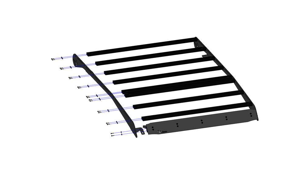 Prinsu Roof Rack For Polaris General Explore View