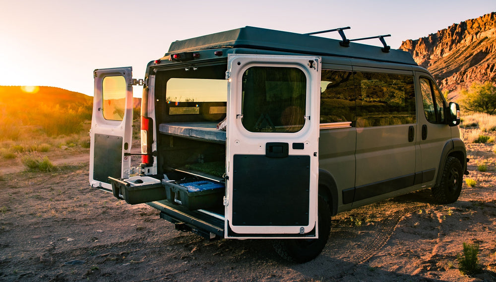 Customized ProMaster Van With Decked Drawer System