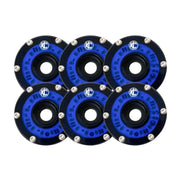 Cyclone LED - 6-light Universal Rock Light by KC Hilites Blue