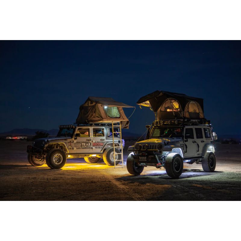 installed Cyclone LED 6-light Universal Rock Light