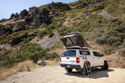 rear view of Dart - 2 Person Hardshell Roof Top Tent - by Eezi-Awn