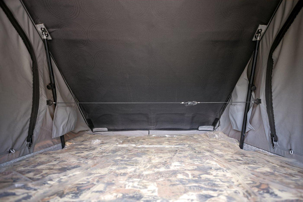 the mattress of the Dart - 2 Person Hardshell Roof Top Tent - by Eezi-Awn