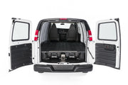 GMC Savana Cargo Van Decked Drawer System with Easy Handle Rails