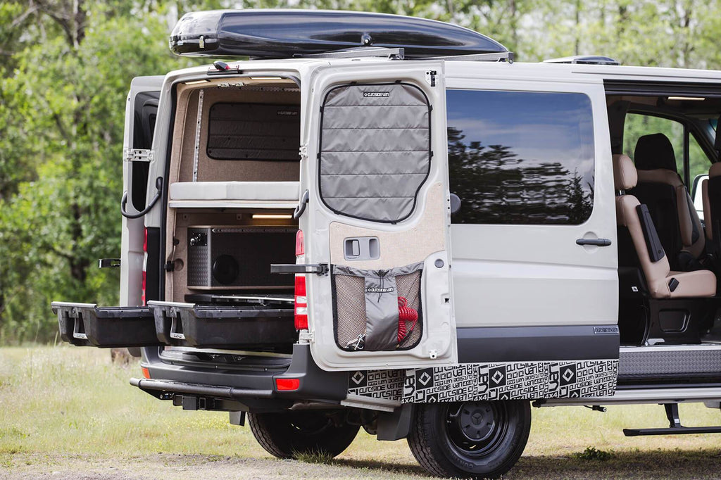 Decked Drawer System for GMC Savana Cargo Van Outdoor Camping Gear