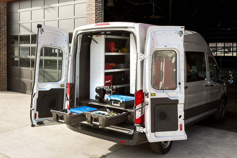Sample Application for Decked Drawer System for GMC Savana Cargo Van