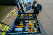 Sample Application for Decked Drawer System for GMC Savana Cargo Van
