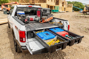 Decked Drawer System GMC Sierra 1500 2007-2021 Mounted with Gear, Equipment and Tools