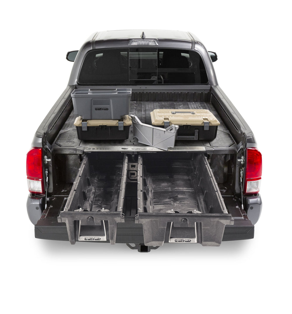 Decked with 2 Bed Length Drawers