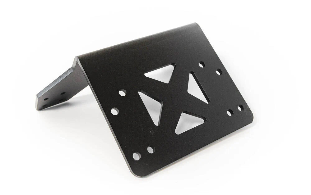 Black textured powder coated mount