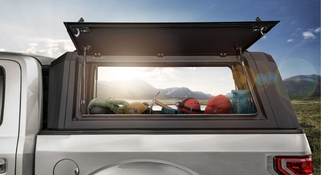 RSI SmartCap EVOa Adventure Toyota Tundra Gullwing Window for Ease of Access