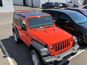 Exposed Racks 9755 Red No Drill Roof Rack For Hard Top Jeep JL/JT/JLU Installed 