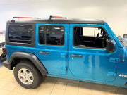 Exposed Racks 9755 Red No Drill Roof Rack For Hard Top Jeep JL/JT/JLU Mounted Onto A Jeep
