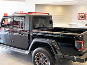 Exposed Racks 9755 Red No Drill Roof Rack For Hard Top Jeep JL/JT/JLU View From The Back