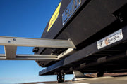 the ladder can be stored under the stealth rooftop tent