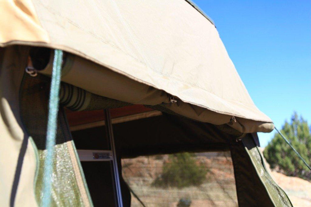 Eezi Awn Fun 2 Person Roof Top Tent Closed Annex Detail