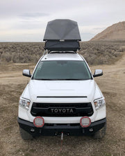Image showing the eezi-awn hard shell rtt mounted on toyota