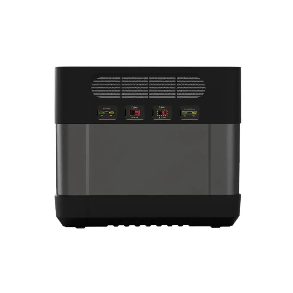 Zero Breeze Compact Power Station Rear View