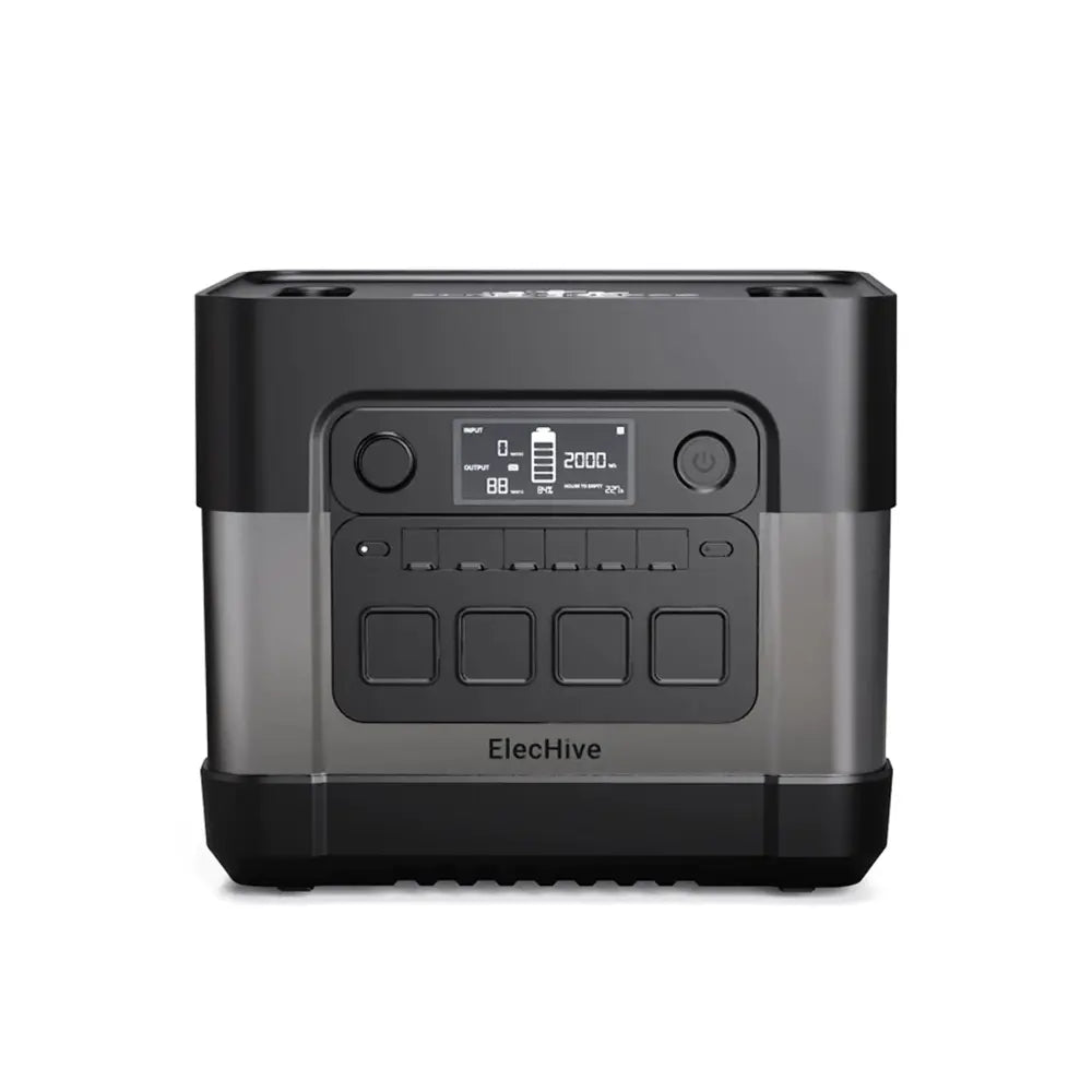 Zero Breeze Portable Power Station Front View