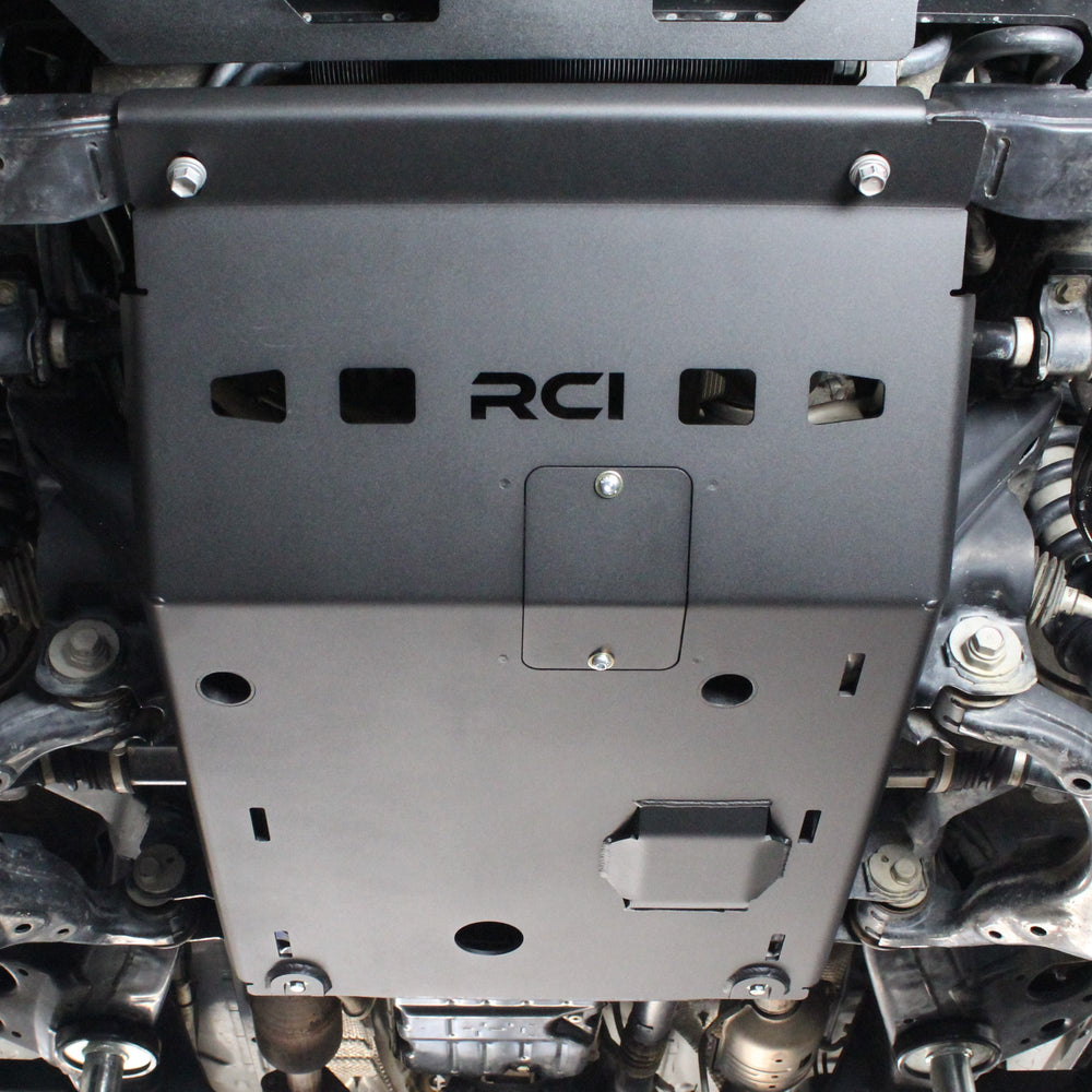 Engine Skid Plate for Tacoma installed under the engine