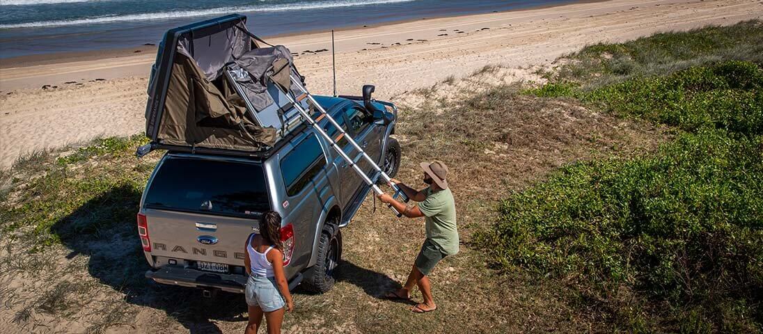 arb esperance dachzelt ARB Esperance Compact Hard Shell Rooftop Tent 802200