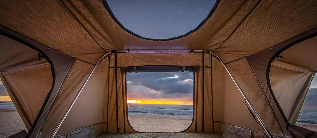 arb esperance roof tent ARB Esperance Compact Hard Shell Rooftop Tent 802200