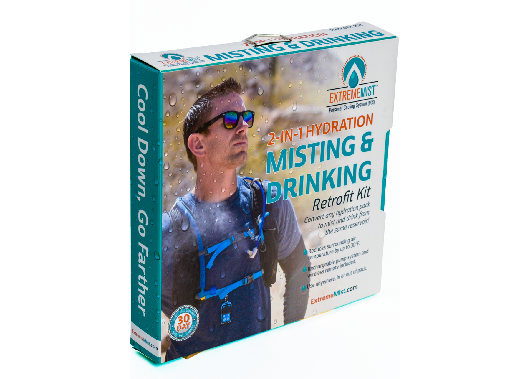 Extrememist Backpack Misting and Drinking Retrofit Kit