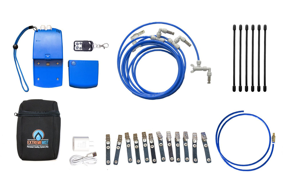 Complete Inclusion Package for Extrememist Portable Misting System