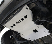 Aluminum F150 Skid Plate Installed On A Vehicle
