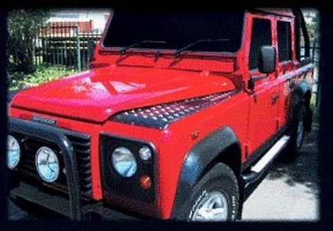 Fender Protector Black For Land Rover Defender 90/110