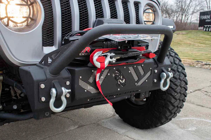 Fishbone Barracuda Modular Front Bumper Bull Bar for Jeep Gladiator and Jeep Wrangler 