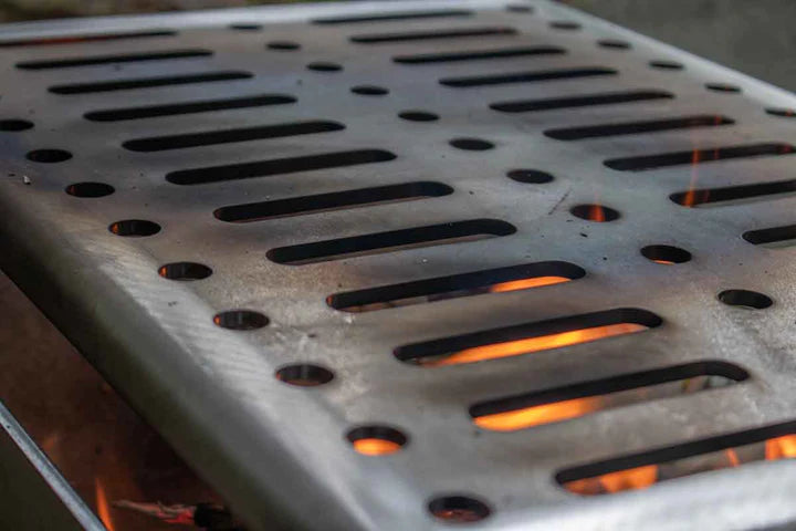 Fishbone Fire Pit With Grills included Ready to use