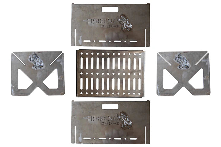 Fishbone Fire Pit Assembly Parts