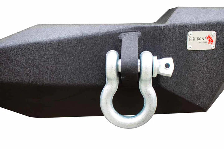 D-Rings included Fishbone Mako Rear Bumper for Jeep Wrangler JK