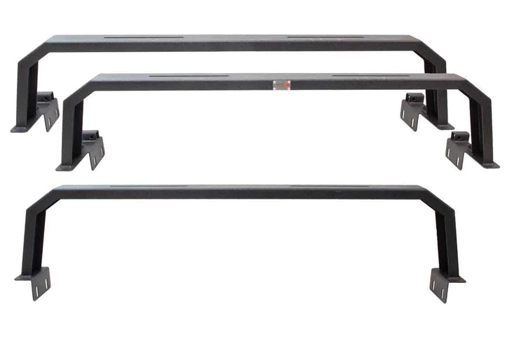 Three-Piece Crossbar Fishbone Offroad Tackle Rack for Toyota Tacoma 2nd Gen with 6.5 ft Bedsize