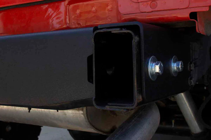 Fishbone Rear Bumper Delete Mounted on Factory Jeep Wrangler JK