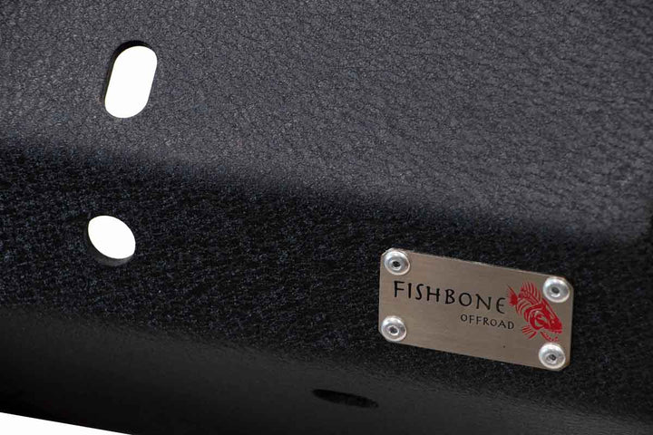 Fishbone Stubby Front Winch Bumper for Jeep Wrangler JL and Jeep Gladiator JT