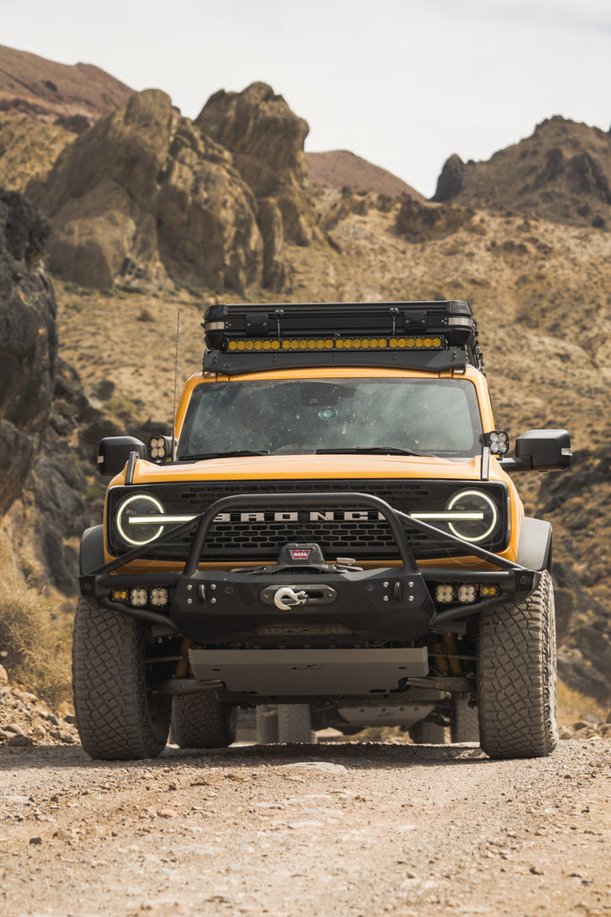 Ford Bronco 2022 Front Overland Skid Plate by CBI