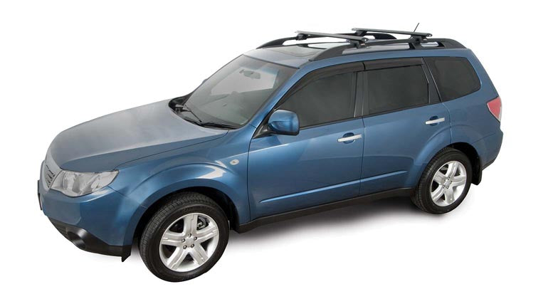 Rhino-Rack Vortex SX Black or Silver 2 Bar Roof Rack For Subaru FORESTER 03-08