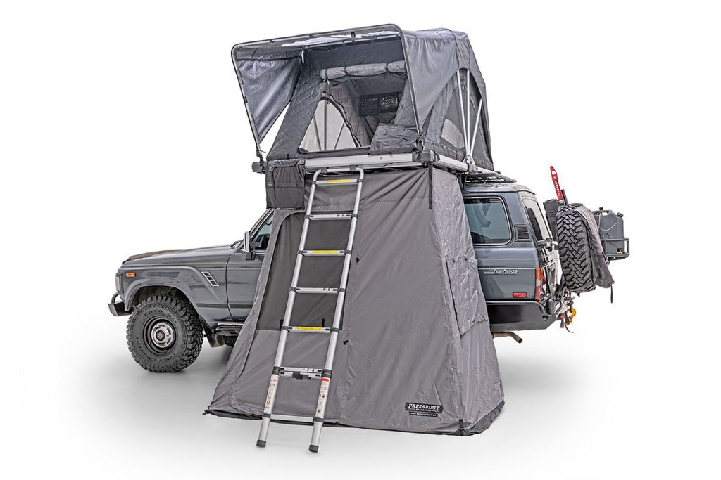 free spirit roof top tents GoFSR Classic Annex Room For High Country Series Rooftop Tents High Country 55" / Medium / Black