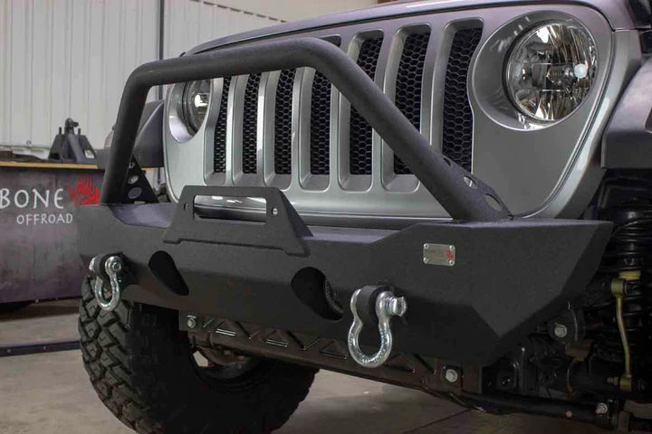 Mako Front Bumper for Jeep Gladiator and Jeep Wrangler JL wtith Two D-Rings